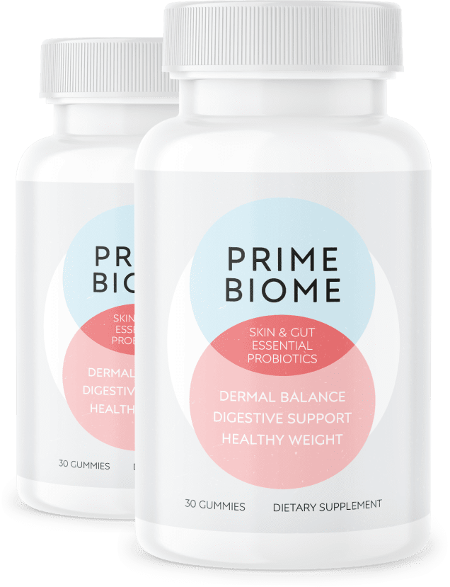 PrimeBiome 2 bottles, 60-day supply
