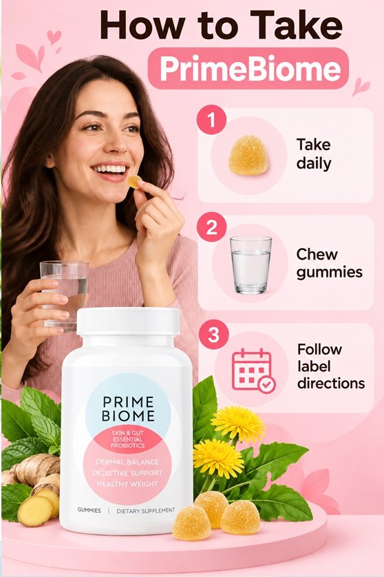How to take PrimeBiome